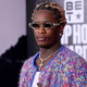 Young Thug attends the 2021 BET Hip Hop Awards at Cobb Energy Performing Arts Center on October 01, 2021, in Atlanta, Georgia.